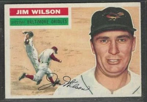 1956 TOPPS # 171 JIM WILSON ORIOLES NMT- O/C - Picture 1 of 2