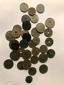lotto stock raccolta accumulo monete antiche rare Belgio franchi - Imagen 1 de 1