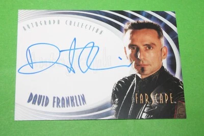 2004 Farscape через червоточину Дэвид Франклин автограф вставить карта A65 - Изображение 1 из 4