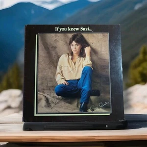 Suzi Quatro Autogramm signed LP-Cover "If You Knew Suzi..." Vinyl J151 - Imagen 1 de 12