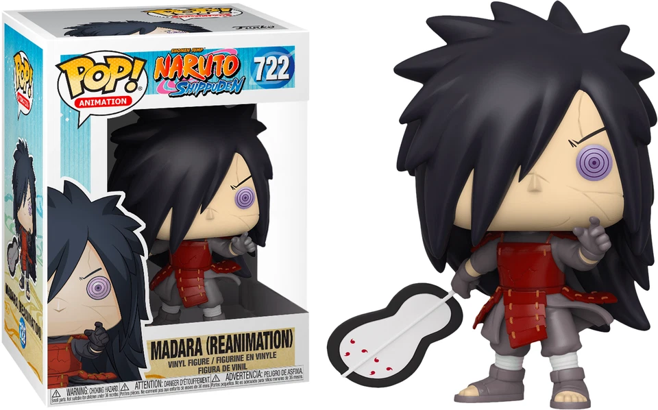 Naruto - Madara EXCLUSIVE FUNKO POP VINYL FIGURE *NEW* +Protector - Изображение 1 из 1
