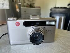 Leica Minilux Zoom Date 35mm Rangefinder Film Camera With Case