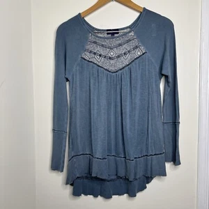 Artesia Langarmshirt Boho leicht Damen Gr. Small Freizeit fließend - Bild 1 von 12