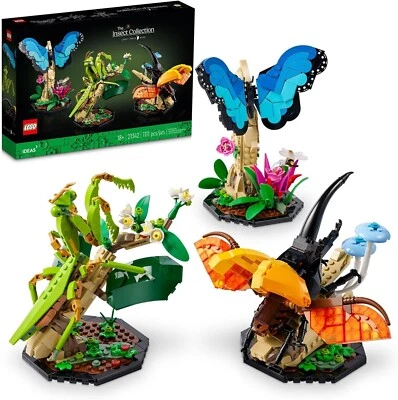 LEGO Ideas, 21342 The Insect Collection, Collectible Model Kit for Adults - Image 1 of 4