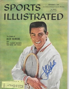 Autographed Signed Alex Olmedo SI Sports Illustrated Tennis 9/7/1959 w/COA - Picture 1 of 1