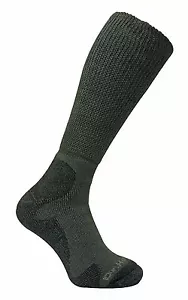 Dr Hunter - Mens Thick Extra Wide Knee High Merino Wool Thermal Hiking Socks - Picture 1 of 10