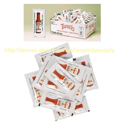 Tapatio Hot Sauce - 1/4 oz. Travel Packets (100-ct)