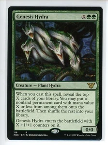 GENESIS HYDRA Neon Dynasty Commander #118 NEC (nuevo+) (como nuevo) - Imagen 1 de 1
