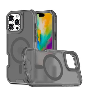 Para iPhone 11 12 13 14 15 16 Pro Max Mate a Prueba de Golpes PC + TPU Estuche Mag Safe Cubierta - Imagen 1 de 43