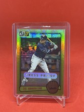 2017 Panini Donruss Retro 1983 Gold Press Proof /99 Robinson Cano #RV-31