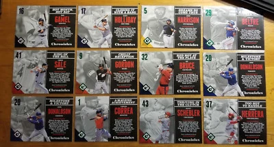 2017 Panini Chronicles Purple/99 Green/199 Blue/2-399 Gold/999 you pick choice - Image 1 of 2