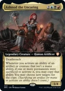 [1x] Ashnod the Uncaring - Extended Art Near Mint, English The Brothers' War Com - Picture 1 of 1