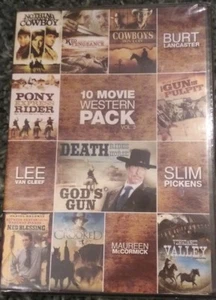 10 western movie pack vol 2 great artists new/sealed echo bridge 2011 - Picture 1 of 4