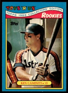 1988 Topps Toys'R'Us Rookies Ken Caminiti Rookie Houston Astros #6