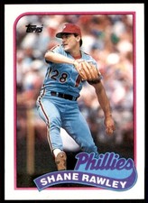 1989 Topps Shane Rawley Baseball Cards #494