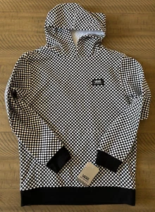 Vans Fleece Hoodie Sweater Pullover Kids Youth Sz Medium Checkerboard Skater - Picture 1 of 10