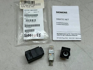 SIEMENS 6GK1901-1BB10-6A0 / SIMATIC NET INDUSTRIAL ETHERNET RJ45 ENCHUFE PRO / NUEVO - Imagen 1 de 6