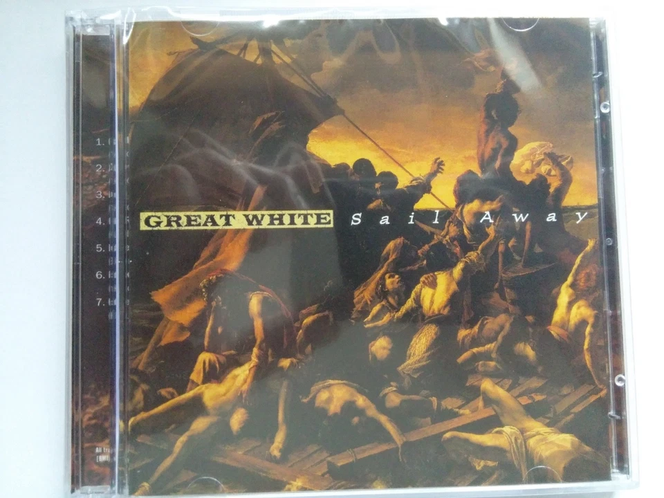 Great White Sail Away CD 1994