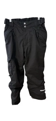 Pantalones de esquí/nieve RIDE negros SNOWBOARD niños talla mediana (10-12) Foto 1 de 4