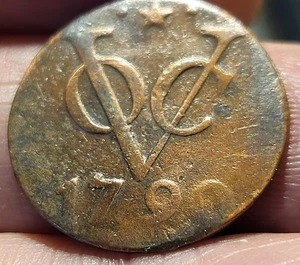 Inde Orientales Néerlandaises - 1 Duit VOC - 1790 - TB+ - Picture 1 of 2