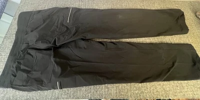 Pantalones para mujer Duluth Trading, negros, repelentes al agua, ligeramente forrados de vellón 6x31 Foto 1 de 4