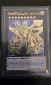 Nummer C107: Neo Galaxy-Eyes Tachyon Dragon PRIO-DE041 Ultimate Rare 1. Auflage - Bild 1 von 1