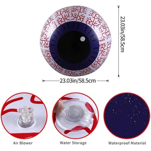 New Home Decoration Accessories Inflatables Eyeball Halloween Decoration - Picture 1 of 12
