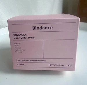 BIODANCE Collagen Gel Toner Pads, 60-Pack Genuine Korean Skincare - Picture 1 of 3
