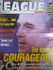Rugby League Week Magazine Volume 29 May 98 GEOFF TOOVEY. Travis NORTON poster - Picture 1 of 3