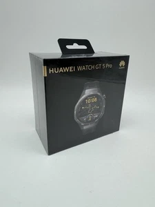 Smartwatch WATCH GT 5 46mm, bateria do 14 dni, czarny - nowy & oryginalne opakowanie - Zdjęcie 1 z 2