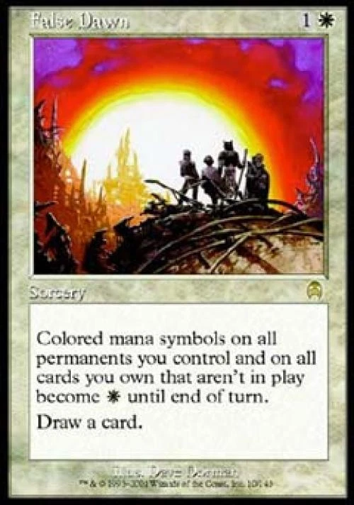 False Dawn - Medium Play MTG Apocalypse - Image 1 of 1