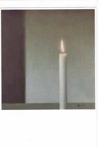 Doppelkarte m. Umschlag:  Gerhard Richter - Kerze - Bild 1 von 1