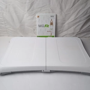 Nintendo Wii Balance Board for Wii Fit with game no charging cord see pics - Foto 1 di 7