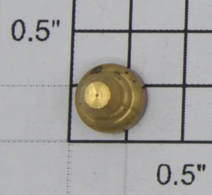 Lionel 57-15 Brass Lamp Top Bracket Fine Thread Nut (1) - Picture 1 of 2