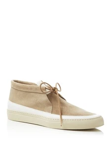 BUTTERO Mens Beige Round Toe Platform Leather Athletic Sneakers Shoes 43.5 - Picture 1 of 6