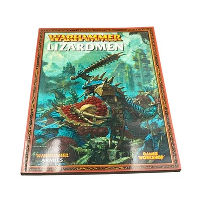 Lizardmen Army Book Warhammer Fantasy 6th Ed 2003 GW - Image 1 of 4