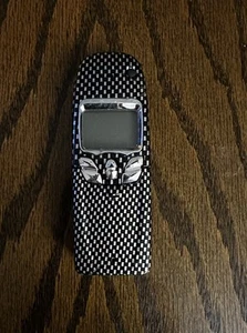 Coque personnalisée vintage Nokia 5190 pour téléphone portable (NSB-1NX) noir/argent - non testée - Photo 1 sur 3