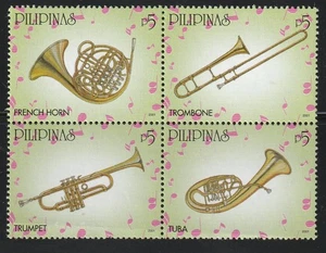 Philippinen 2001 SC # 2749 Musikinstrumente MNH OG - Bild 1 von 1