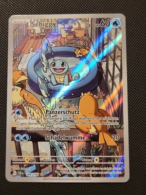 Pokemon Schiggy Illustration Rare | Deutsch 148/142 Stellarkrone | Near Mint - Bild 1 von 2
