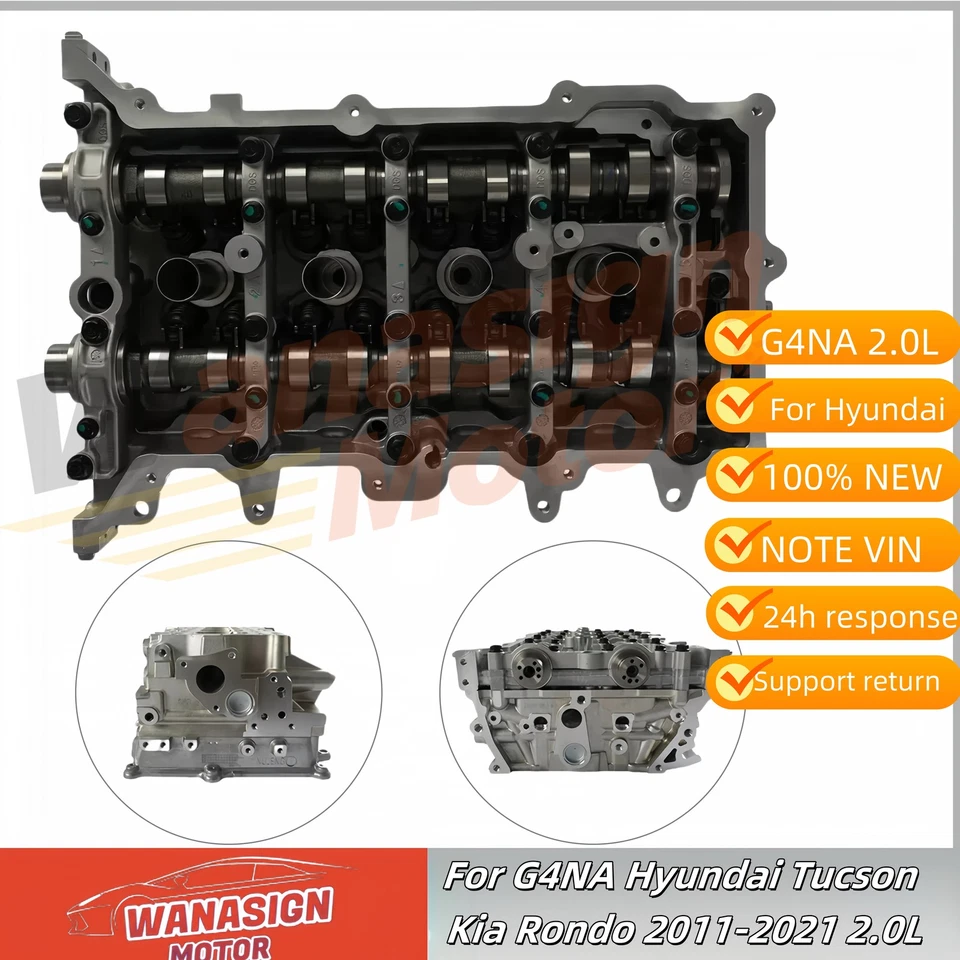 Engine Cylinder Head Assembly For G4NA Hyundai Tucson Kia Rondo 2011-2021 2.0L - Image 1 of 4