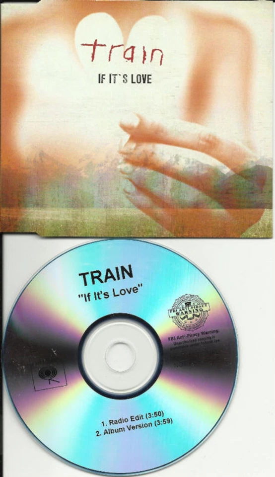 Pat Monahan TRAIN If it’s Love w/ RARE EDIT TST PRESS PROMO DJ CD single MINT - Image 1 of 1