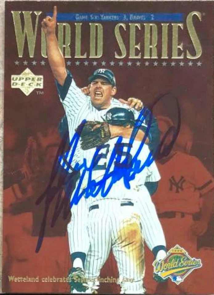 John Wetteland Autographed 1997 Upper Deck #267 - Image 1 of 1