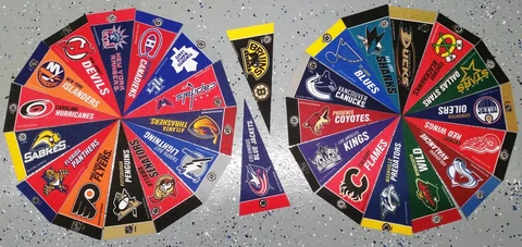 NHL 4" x 9" Mini Felt Hockey Pennants - Pick Your Team Cover