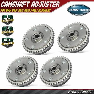 4x Intake & Exhaust Variable Valve Timing Sprocket for BMW 545i 550i 650i 745Li - Image 1 of 4