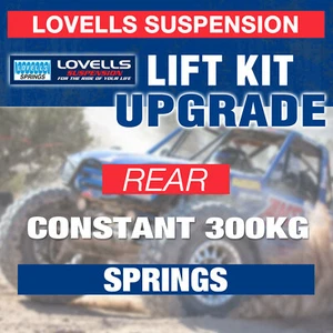 Upgrade Option - Rear HD Springs (Constant 300kg) Purchase with Lift Kit Lovells - Picture 1 of 2