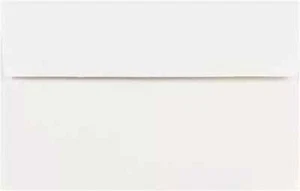 JAM PAPER A10 Invitation Envelopes - 6 x 9 1/2 - White - 50/Pack A10, - Picture 1 of 3