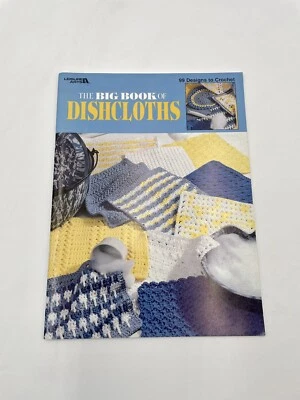 1998 Leisure Arts Big Book Dishcloth 3027 Crochet Pattern Book 99 Desing - Image 1 of 4