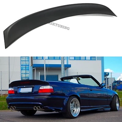 Rear JDM Boot Trunk Ducktail Spoiler Wing Lid Lip (Fits BMW E36 Cabrio, Convert) - Image 1 of 4