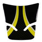 Tankpad motorcycle sticker gel compatible for Honda CB750 Hornet carbon yellow
