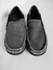 Boys Crocs Slip On Loafers, Shoes, Causal, Size J 2, Gray